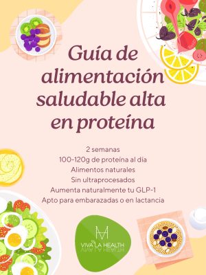 Guía de alimentación saludable alta en proteína